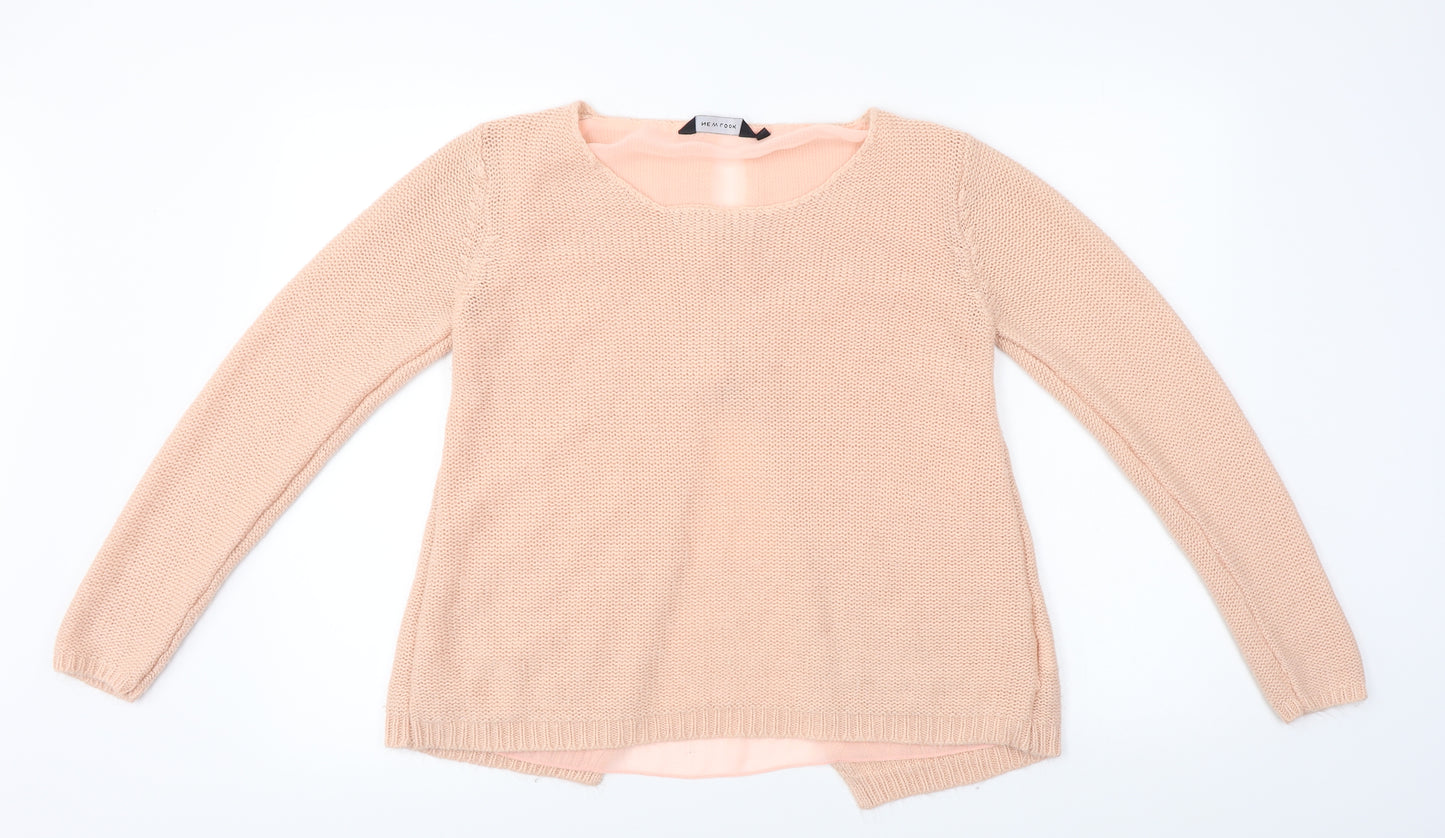 New Look  Womens Pink   Pullover Jumper Size M