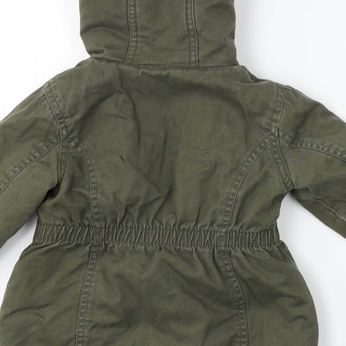 Marks and Spencer  Girls Green   Jacket Coat Size 2 Years