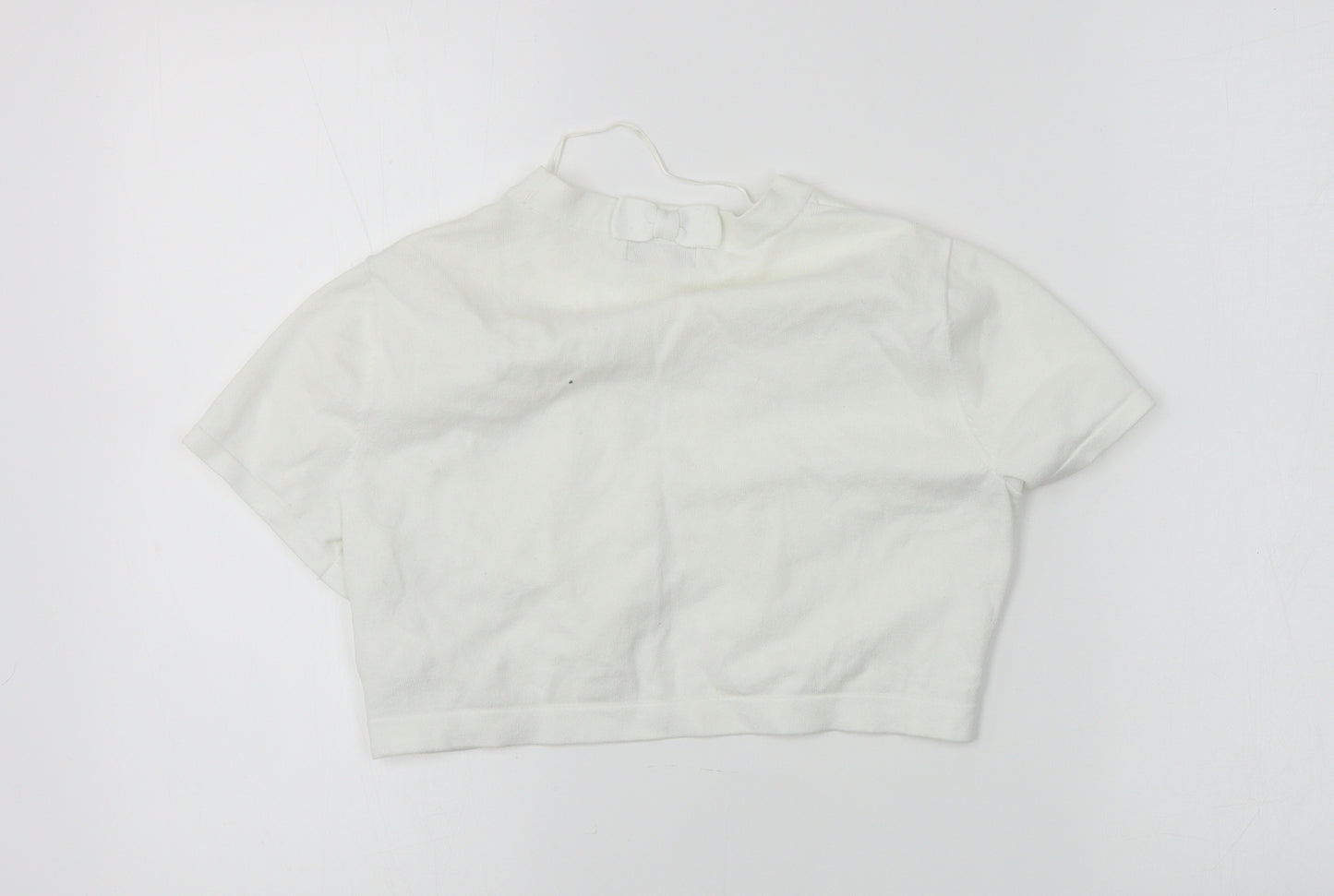 Monsoon Womens White   Cardigan Jumper Size M
