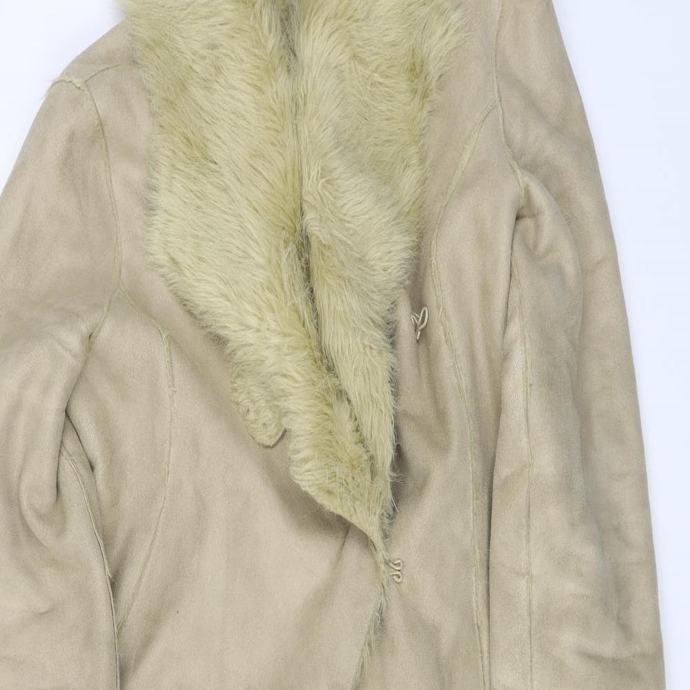 UNDER WRAPS  Womens Beige   Jacket Coat Size 12