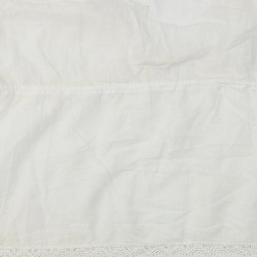 Blue Island  Womens White   A-Line  Size L