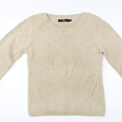 Isle Essentials  Womens Beige   Pullover Jumper Size S