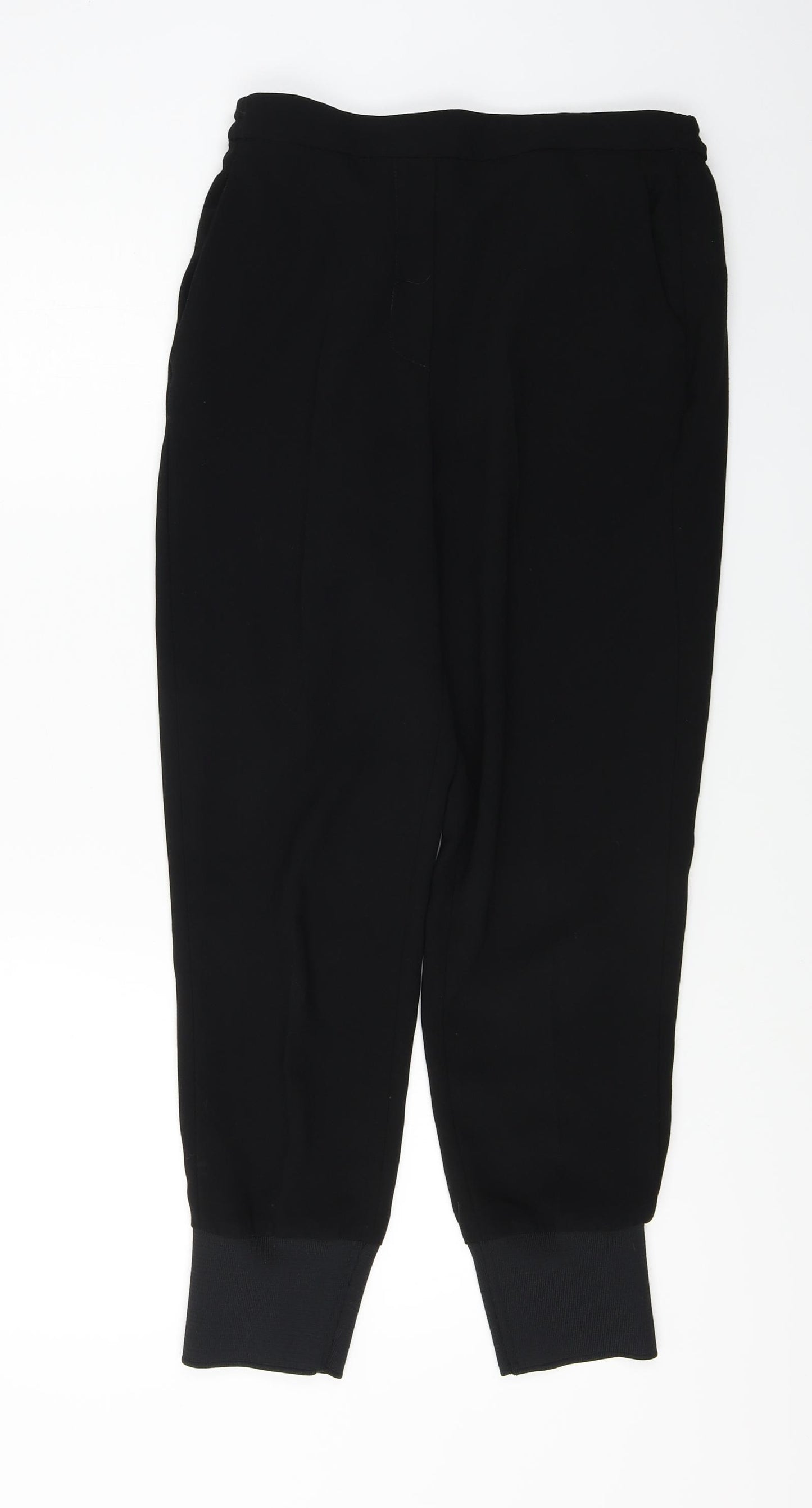 Zara  Womens Black   Trousers  Size M L23 in
