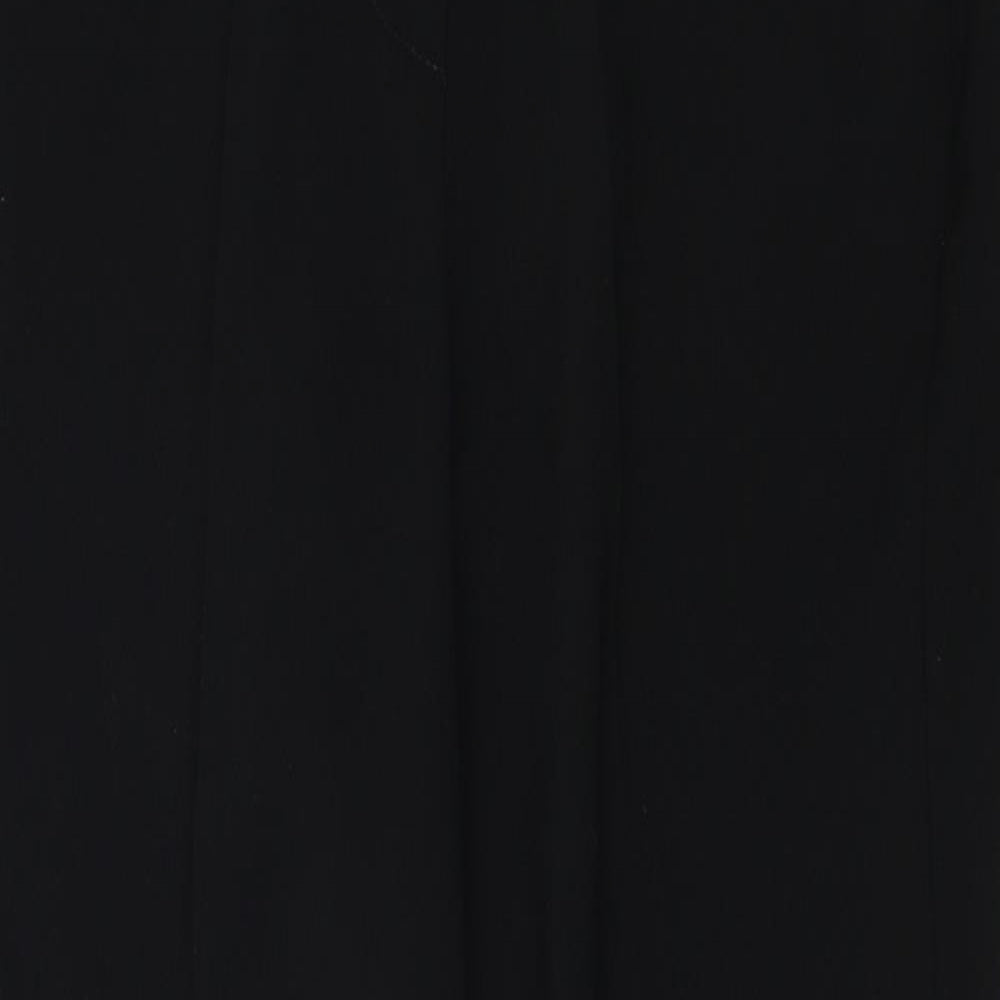 Zara  Womens Black   Trousers  Size M L23 in