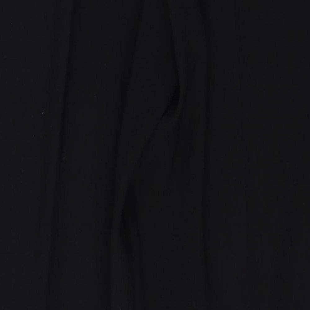 Zara  Womens Black   Trousers  Size M L23 in
