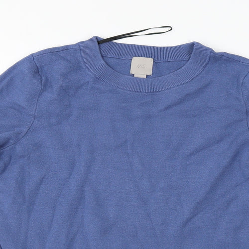 H&M  Womens Blue   Pullover Jumper Size S