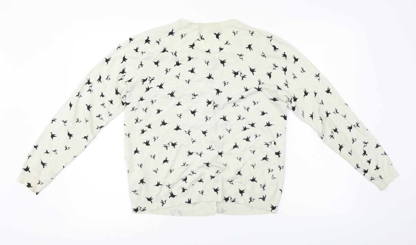 Marks and Spencer  Womens Beige   Cardigan Jumper Size 12
