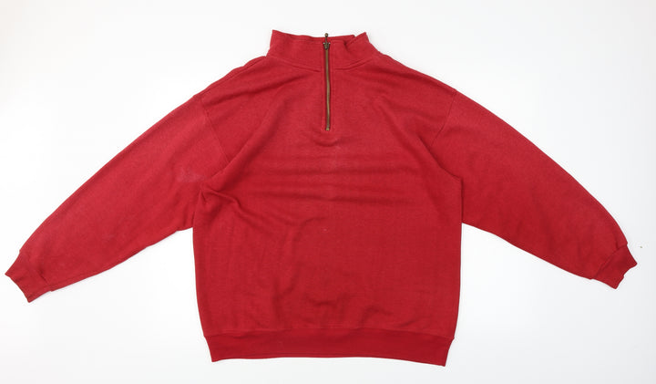 Olympus  Mens Red   Henley Jumper Size XL