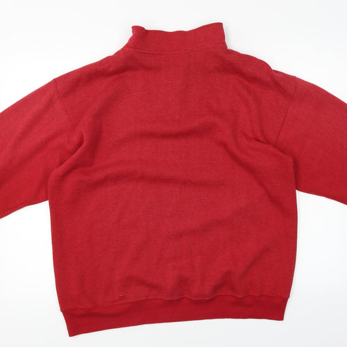 Olympus  Mens Red   Henley Jumper Size XL