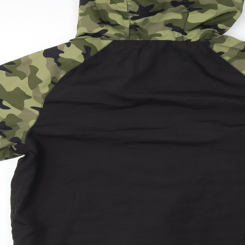Kings Will Dream  Boys Black Camouflage  Jacket Coat Size 12-13 Years