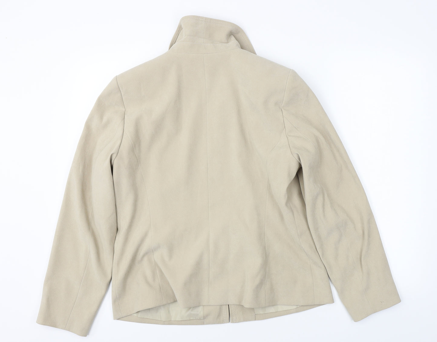 BM  Womens Beige   Jacket Coat Size 14