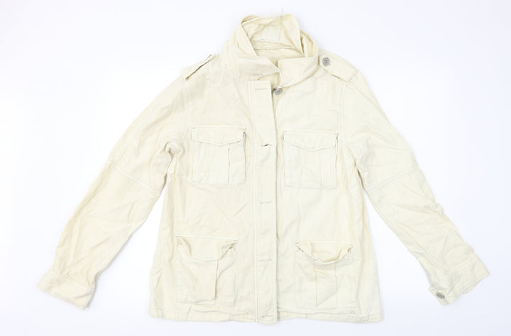outwear Womens Beige Jacket Coat Size 14