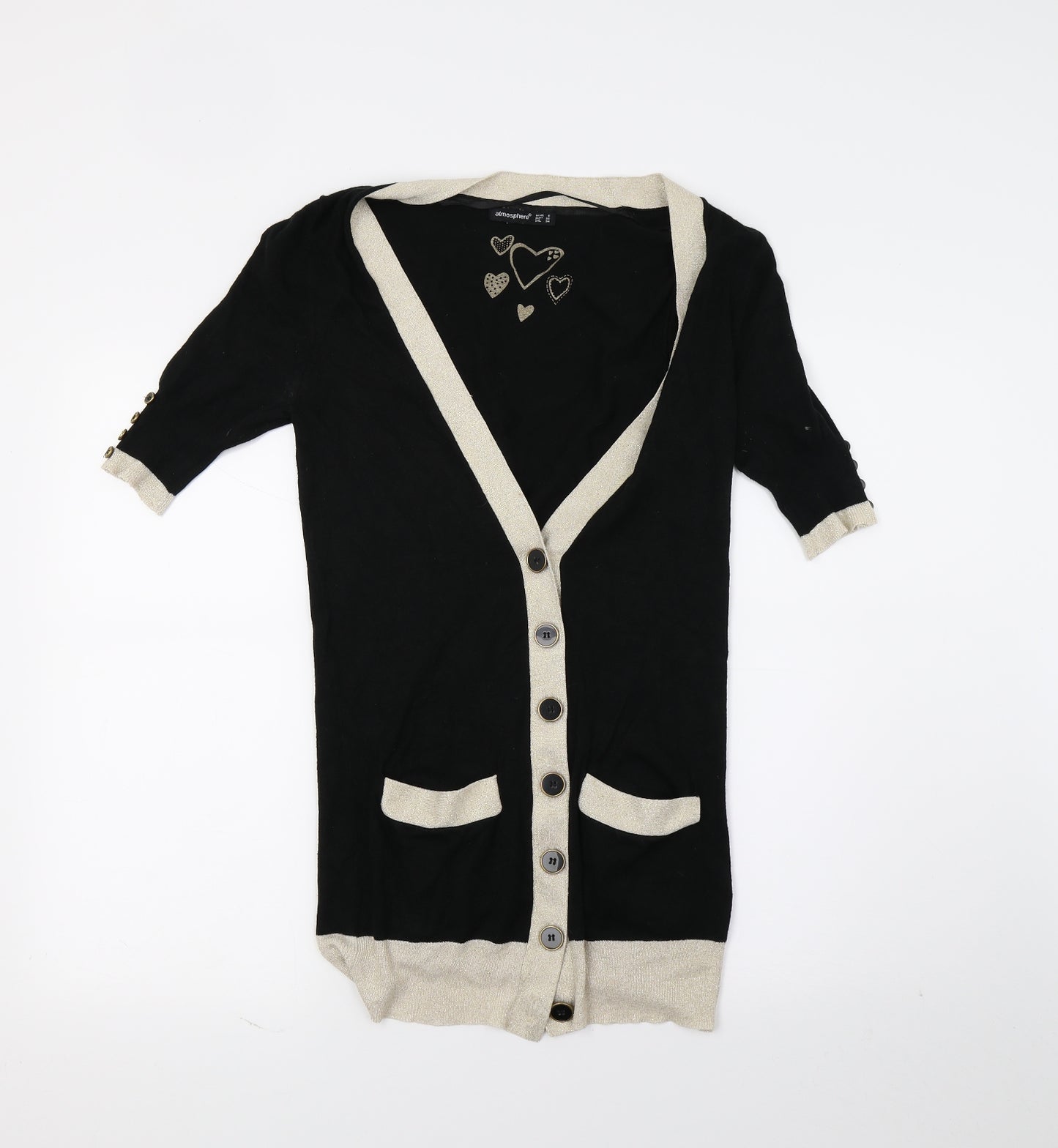 Atmosphere Womens Black   Jumper Dress  Size 8