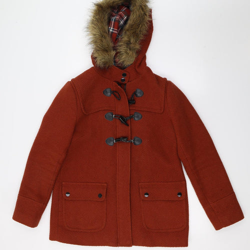 New Look Womens Brown   Jacket Coat Size 12