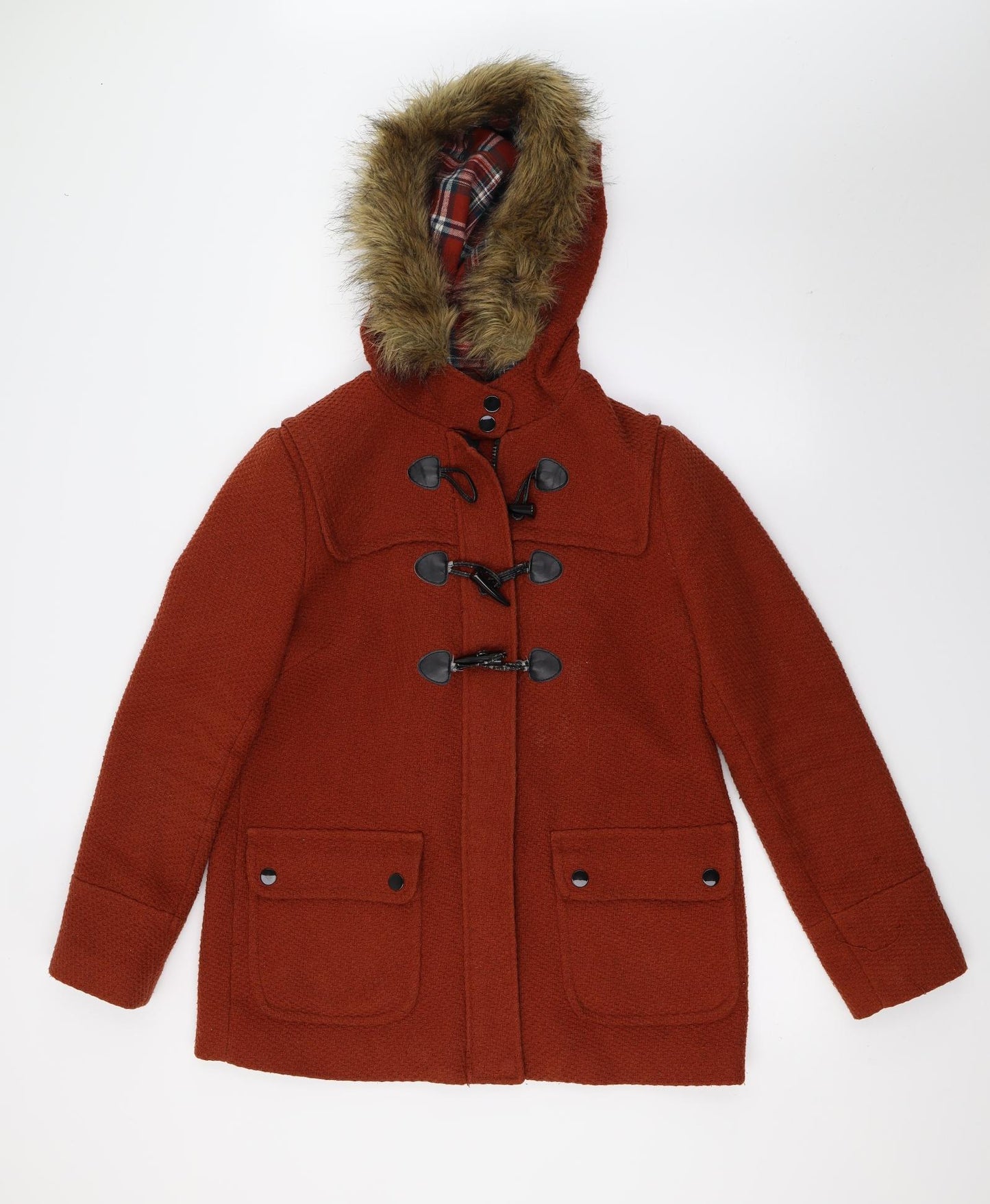 New Look Womens Brown   Jacket Coat Size 12