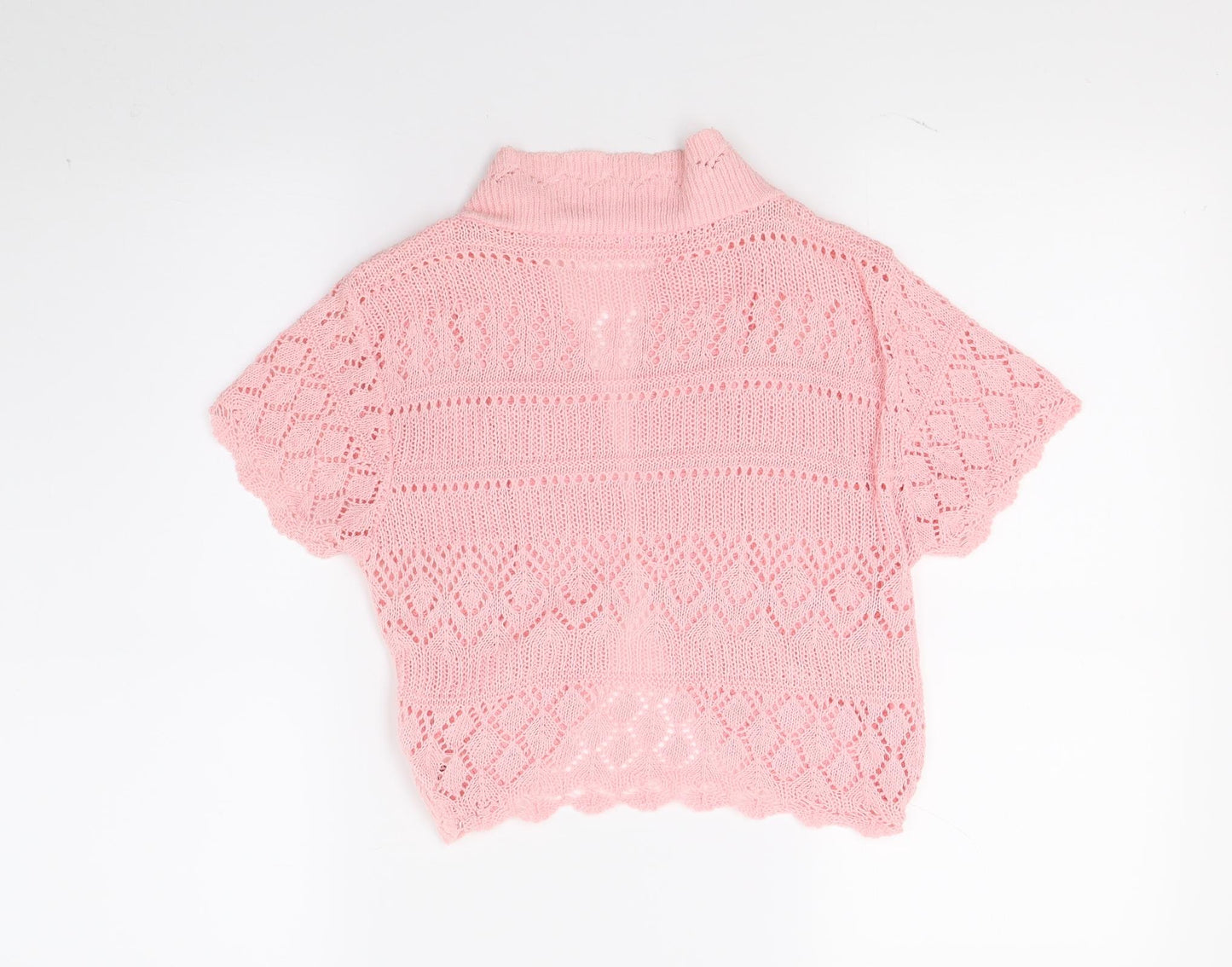 Figaro Girls Pink   Wrap Jumper Size M