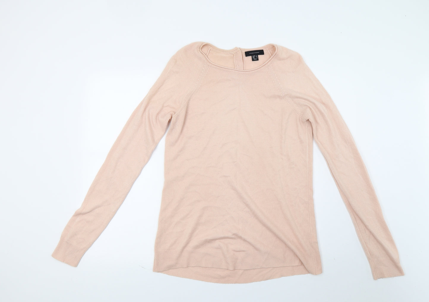 Atmosphere Womens Beige  Knit Pullover Jumper Size 12