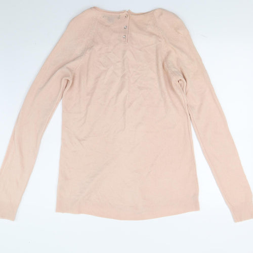 Atmosphere Womens Beige  Knit Pullover Jumper Size 12