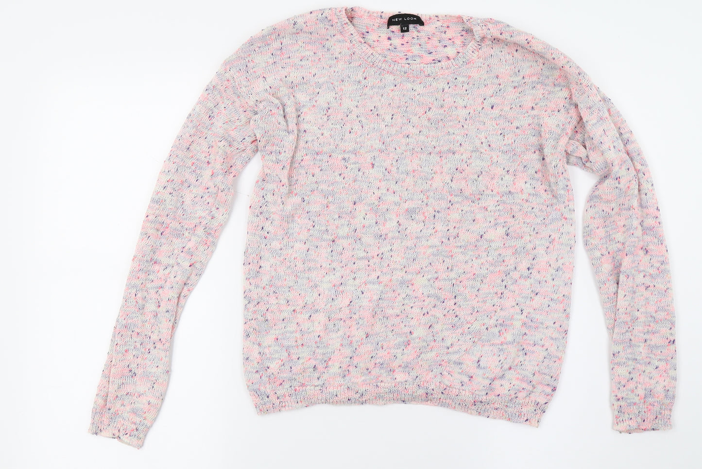 New Look Womens Pink   Pullover Jumper Size 12