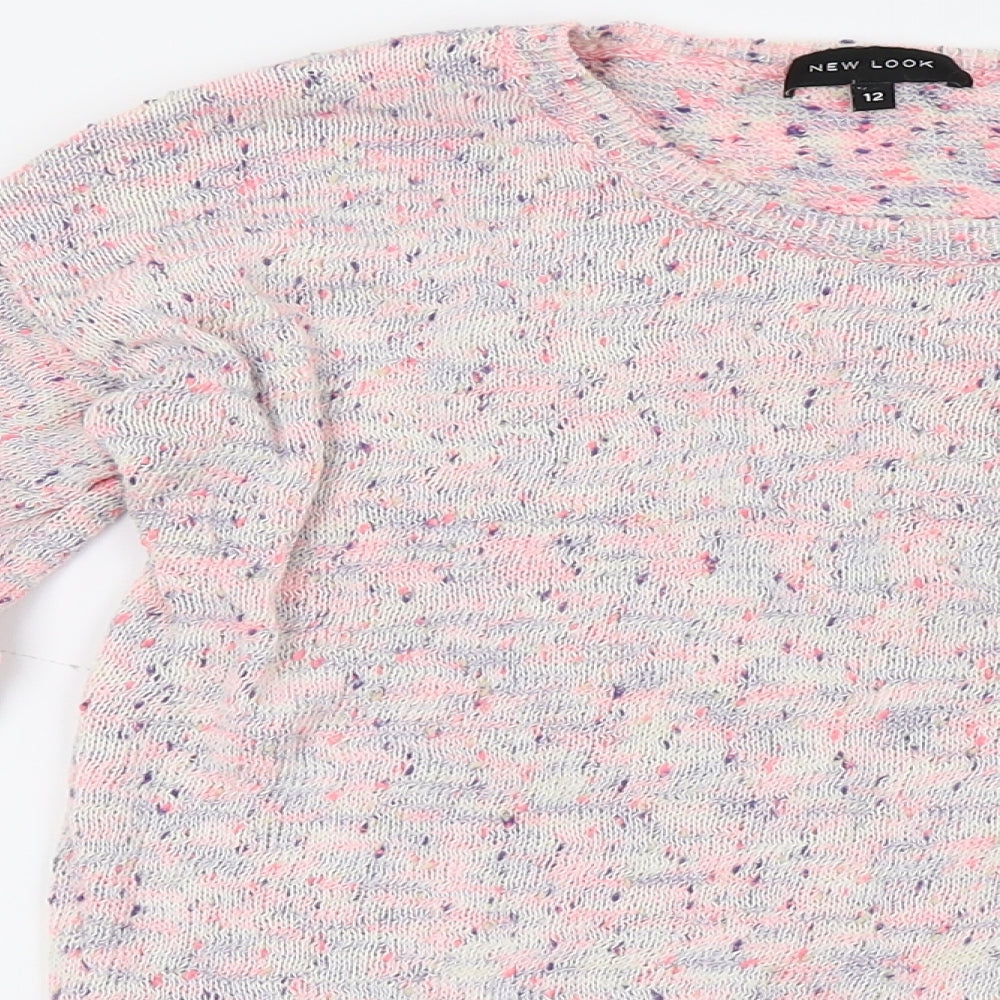 New Look Womens Pink   Pullover Jumper Size 12