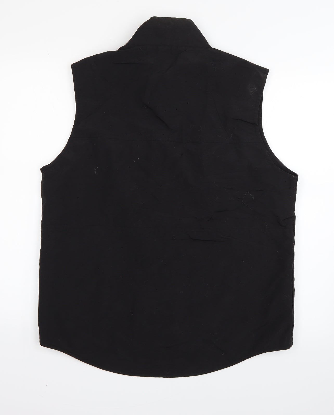 Topman Mens Black   Gilet Waistcoat Size S