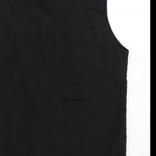 Topman Mens Black   Gilet Waistcoat Size S