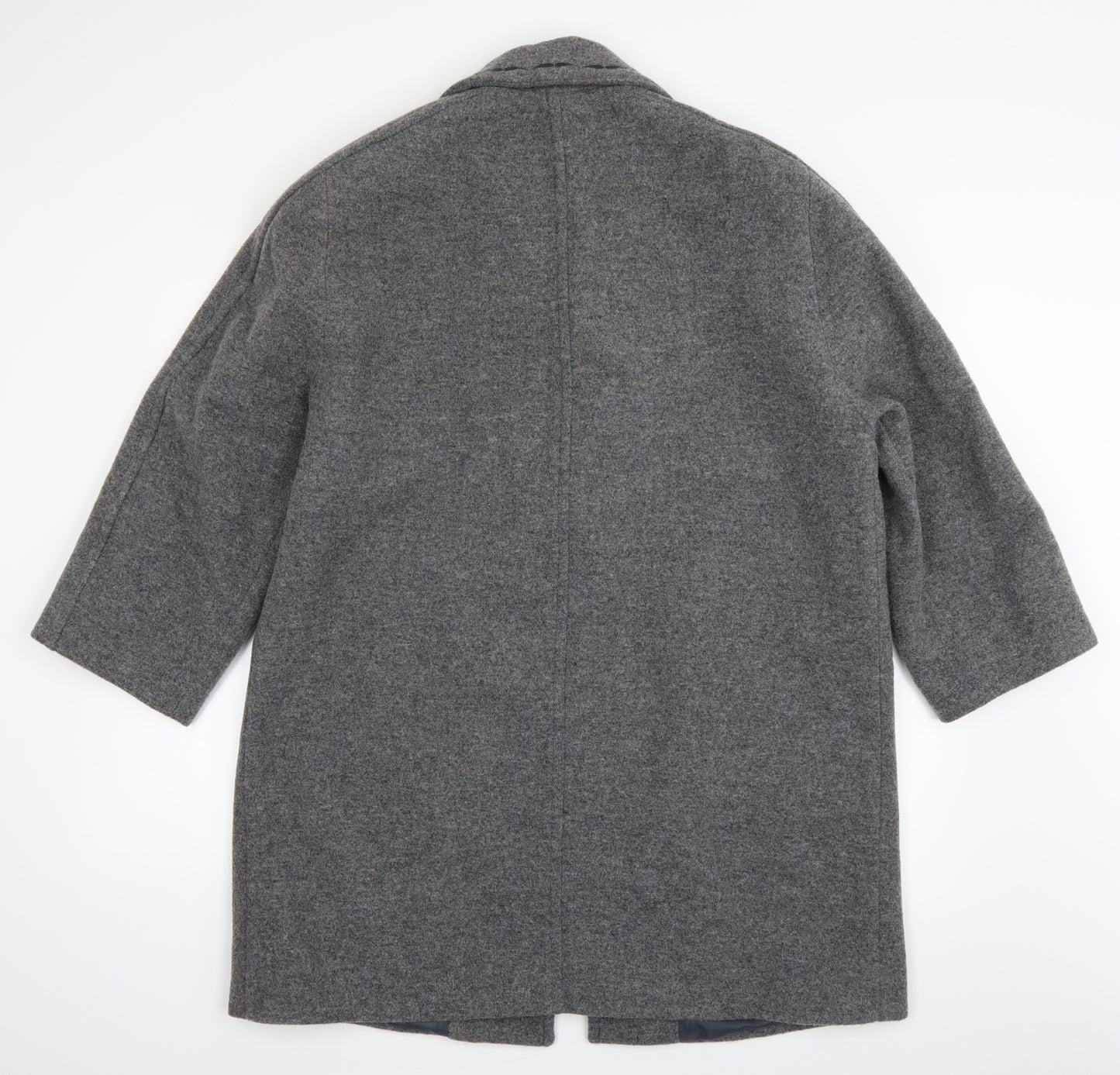 David Barry Womens Grey   Pea Coat Coat Size 14