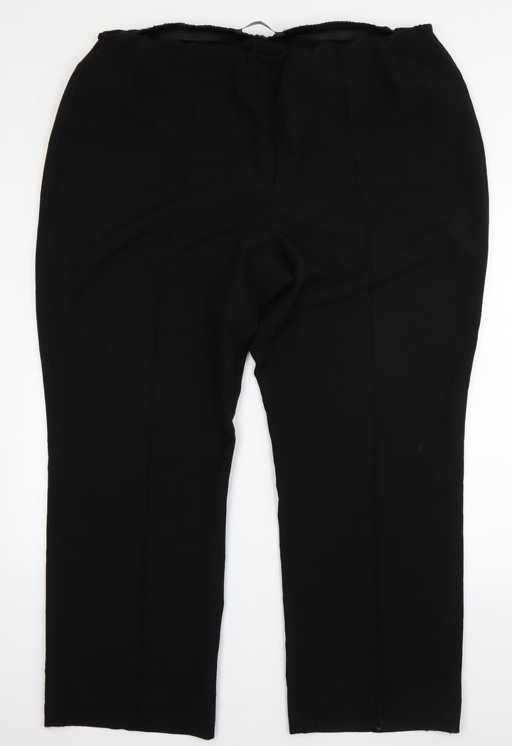 Bonmarché Mens Black Trousers Size 22 L28 in