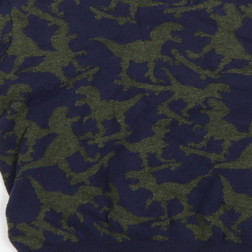 F&F Boys Blue Camouflage  Pullover Jumper