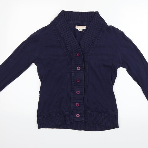 MNG Womens Blue   Cardigan Jumper Size L