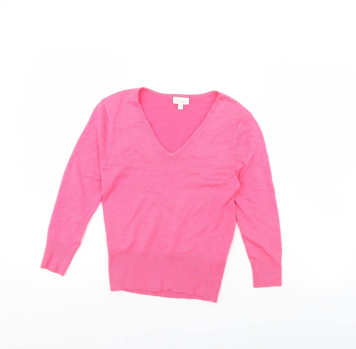 Mixin Womens Pink   Pullover Jumper Size M