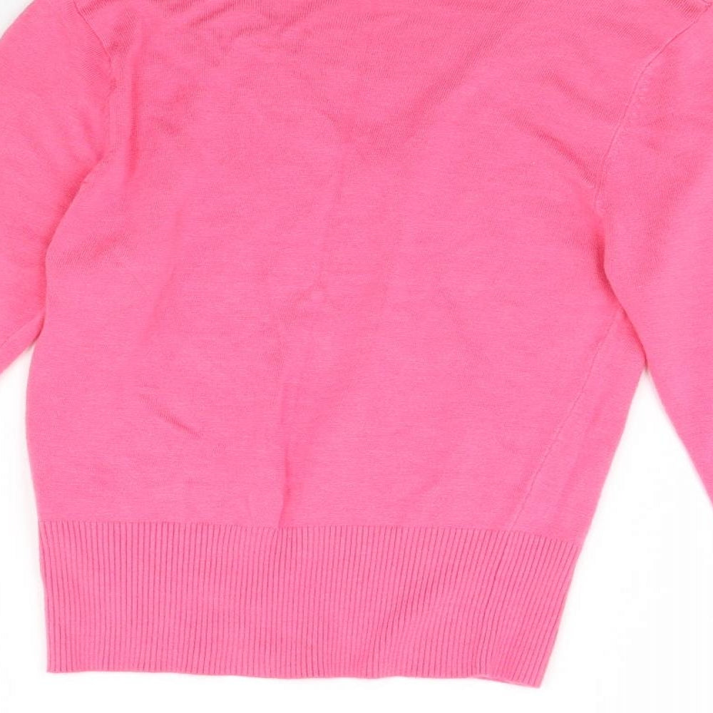Mixin Womens Pink   Pullover Jumper Size M