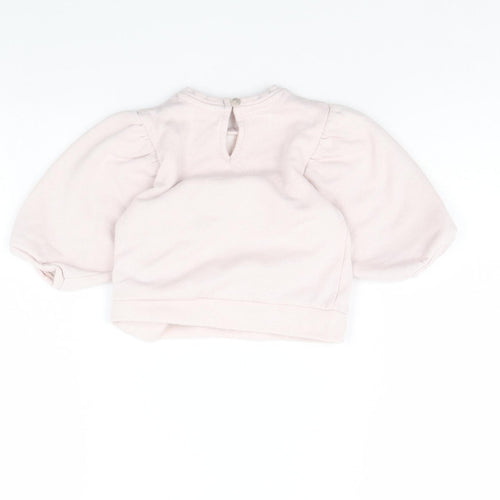 NEXT Girls Pink   Pullover Jumper Size 2 Years