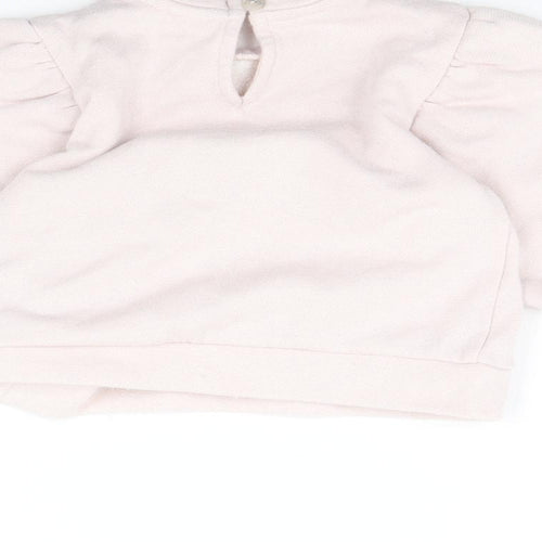NEXT Girls Pink   Pullover Jumper Size 2 Years