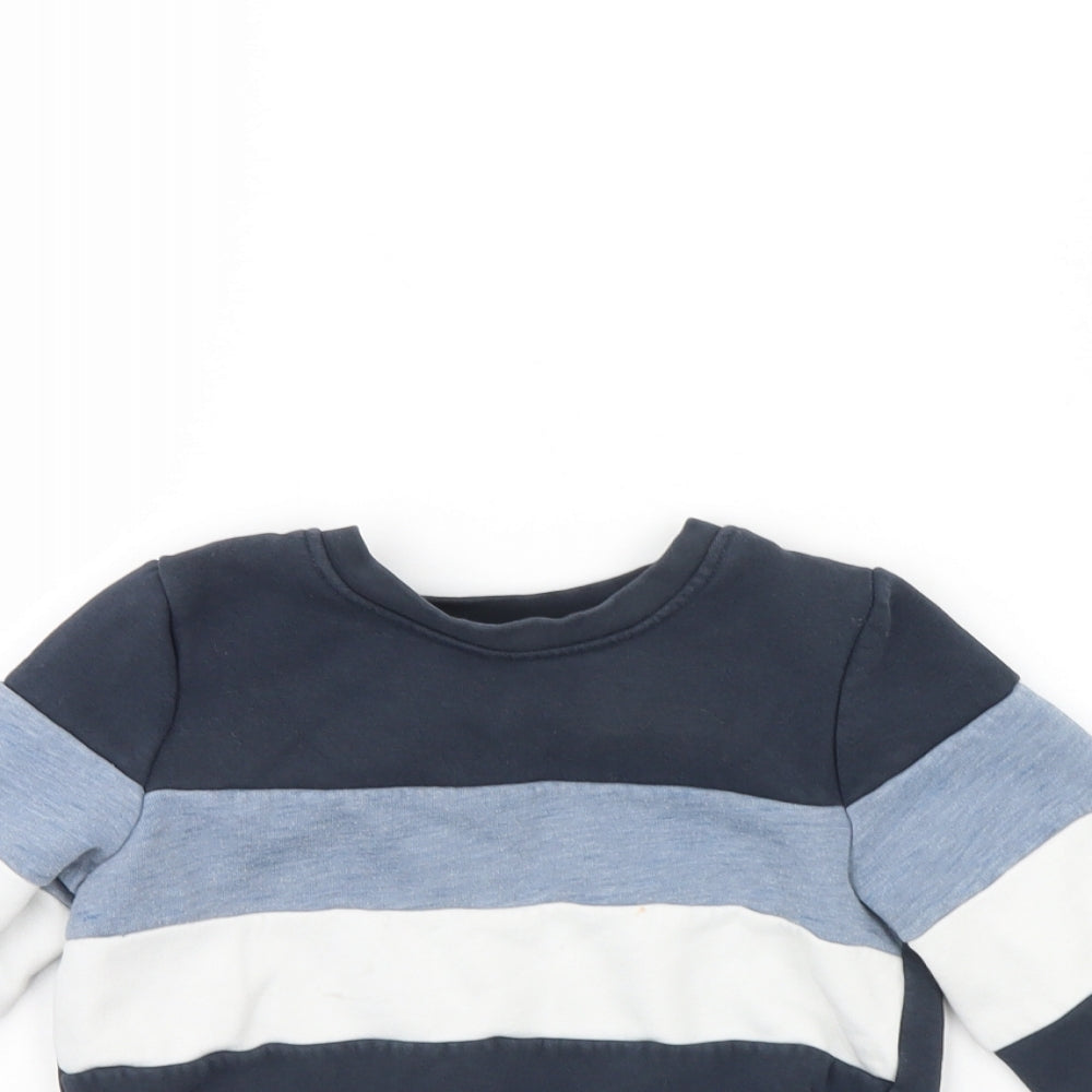 Nutmeg Boys Blue   Pullover Jumper Size 2 Years