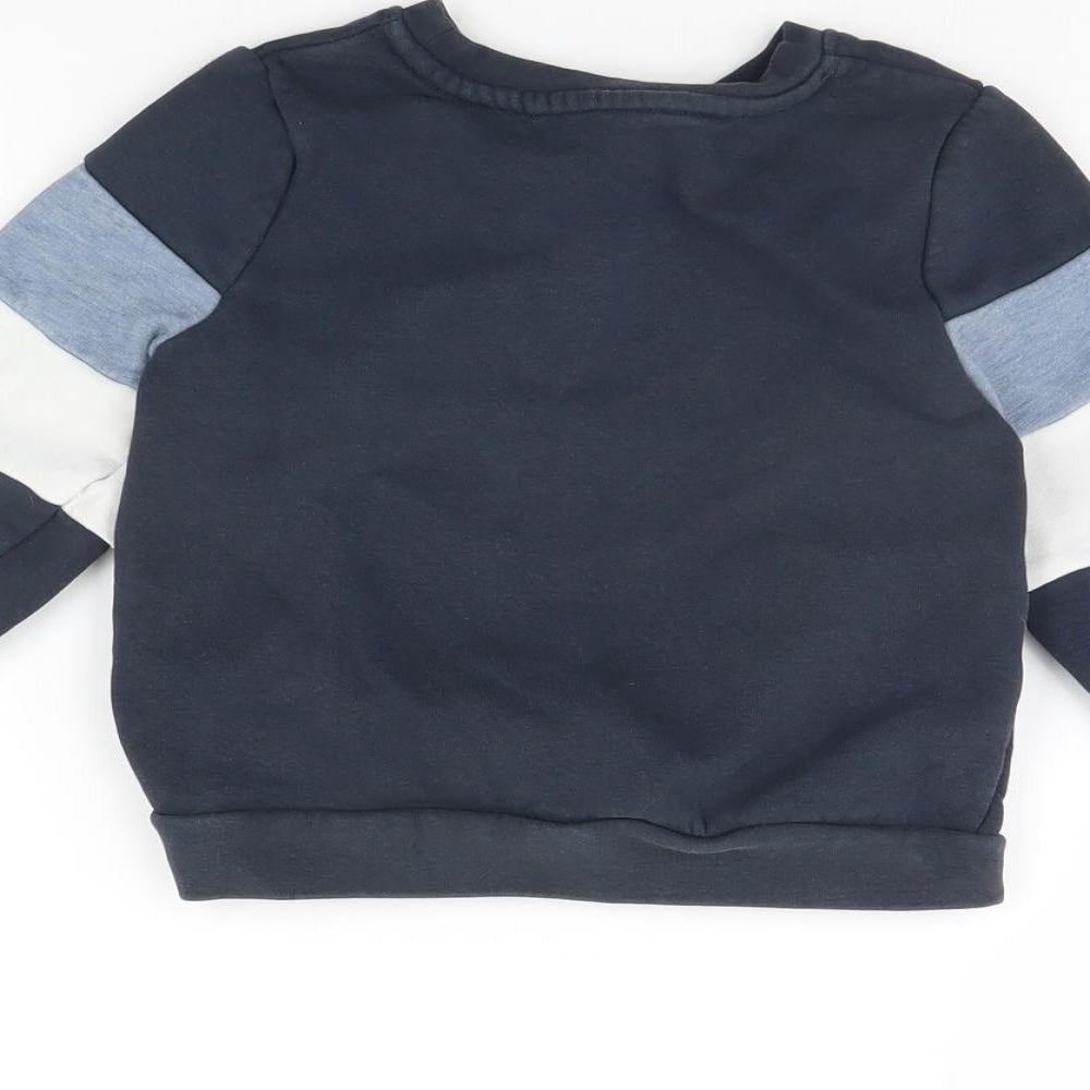 Nutmeg Boys Blue   Pullover Jumper Size 2 Years