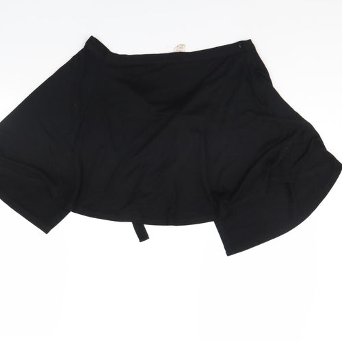 Warehouse Womens Black   Jacket Poncho Size 10