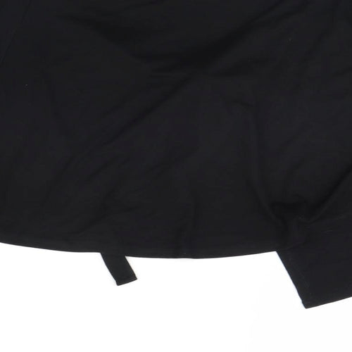 Warehouse Womens Black   Jacket Poncho Size 10