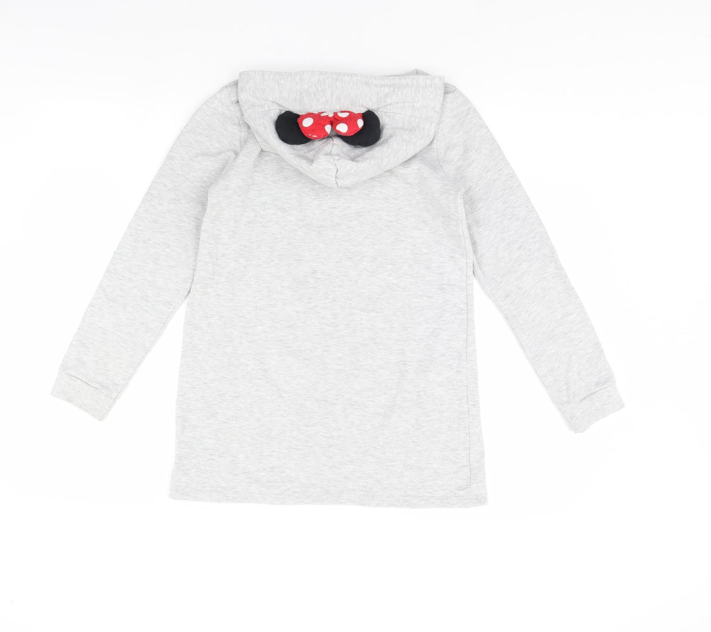 George Girls Grey   Pullover Hoodie Size 10 Years  - Minnie mouse