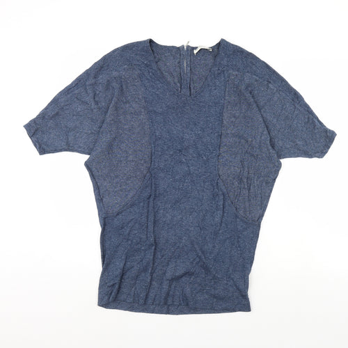 M&S Womens Blue   Pullover Jumper Size 8