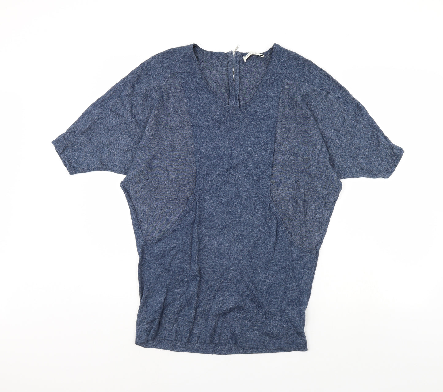 M&S Womens Blue   Pullover Jumper Size 8