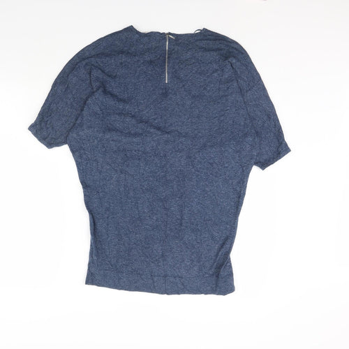 M&S Womens Blue   Pullover Jumper Size 8