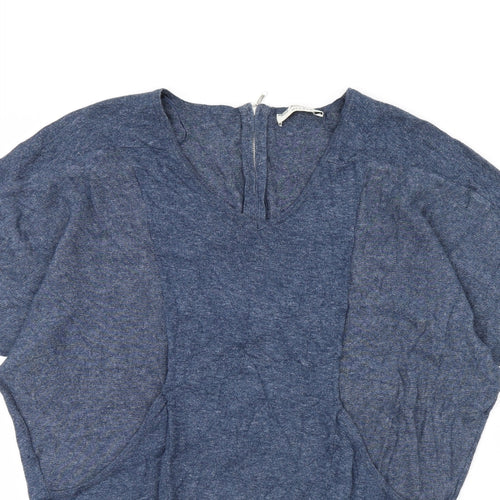 M&S Womens Blue   Pullover Jumper Size 8