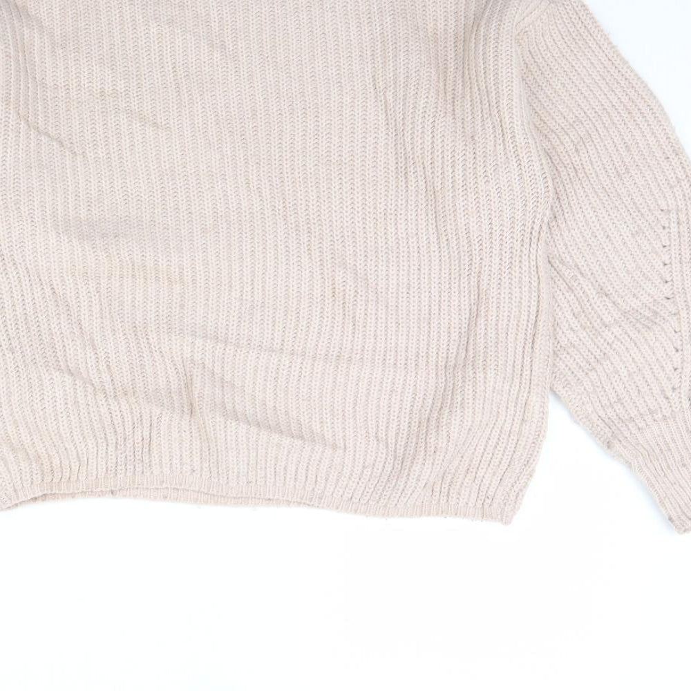 New Look Womens Pink   Pullover Jumper Size S