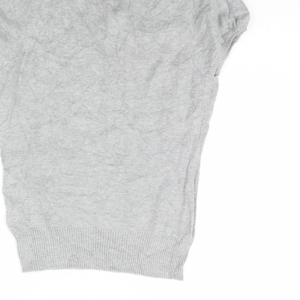 H&M Womens Grey   Pullover Jumper Size 8