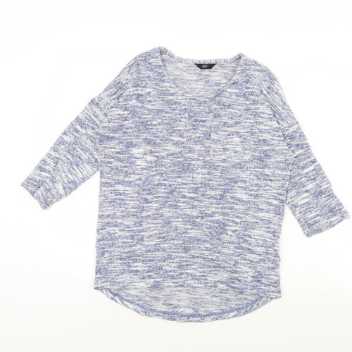 F&F Womens Blue   Pullover Jumper Size 8