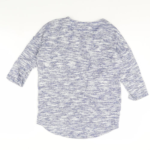 F&F Womens Blue   Pullover Jumper Size 8