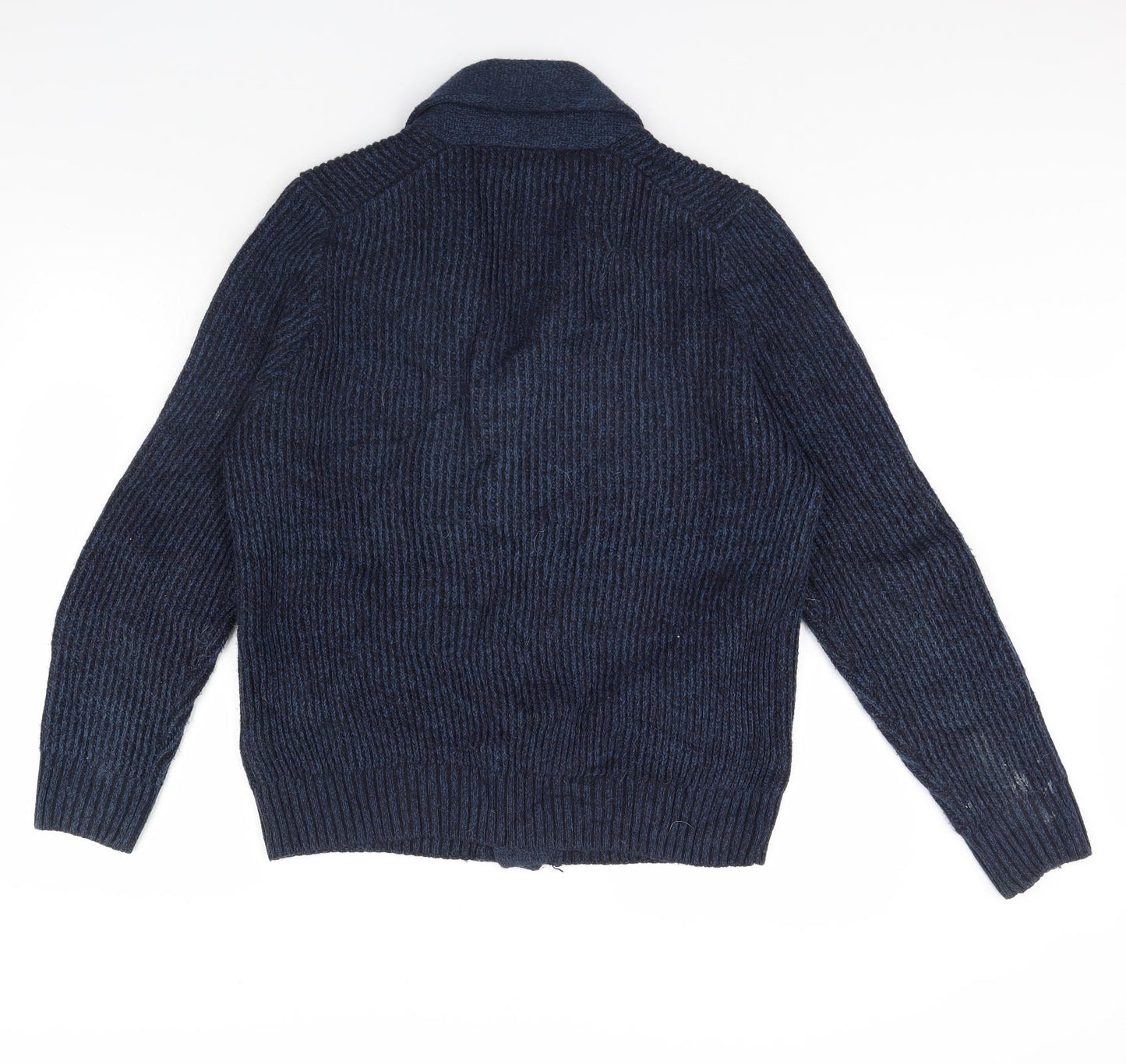 M&S Mens Blue   Cardigan Jumper Size M