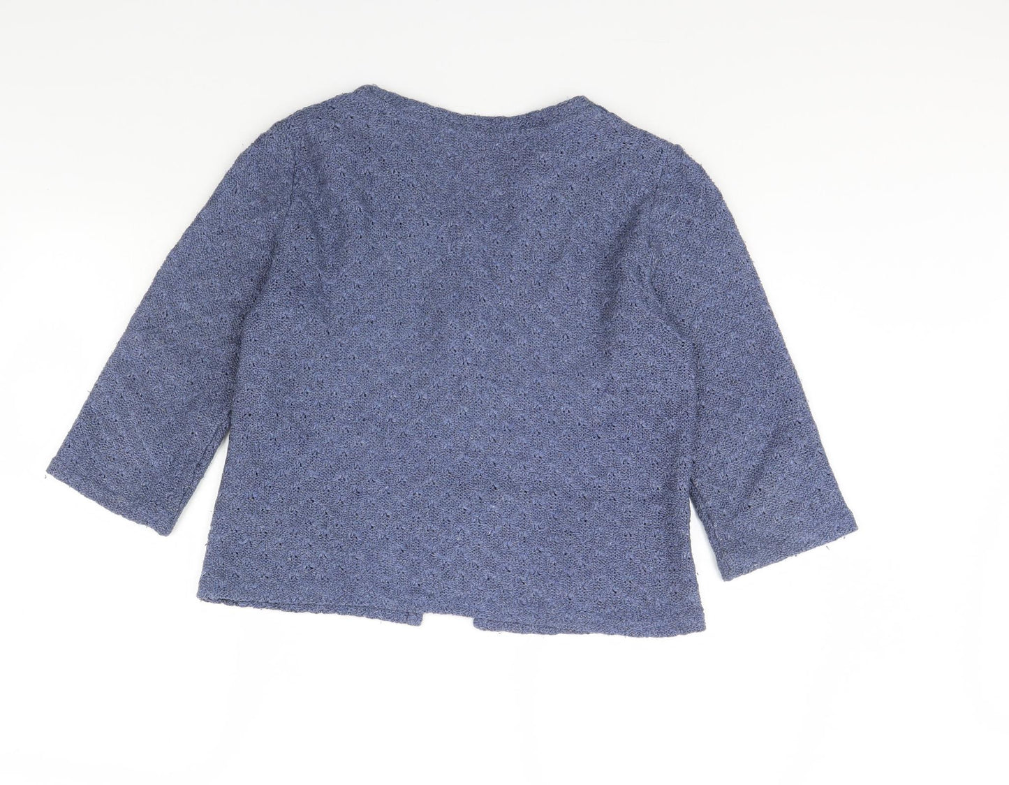 Per Una Womens Blue   Cardigan Jumper Size M
