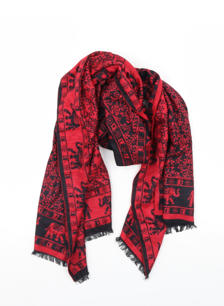 Preworn Womens Red    Scarf